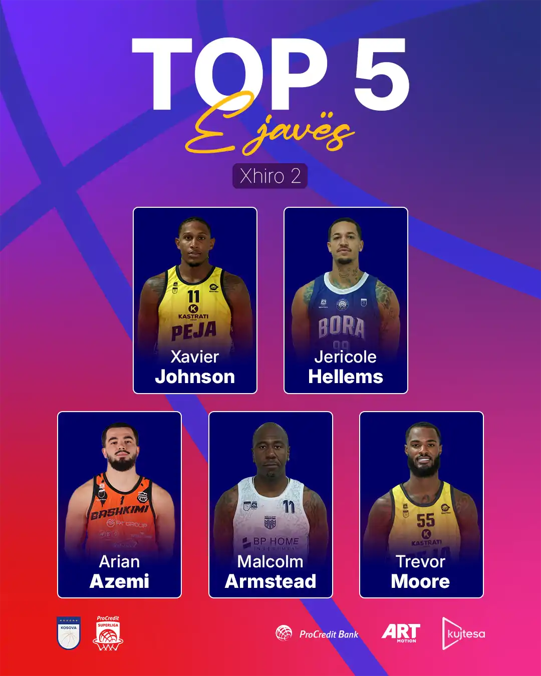 Armstead, MVP i javës